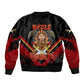 Noble Shriners Sleeve Zip Bomber Jacket Masonic Egyptian Pharaoh Scimitar Emblem