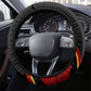 Noble Shriners Steering Wheel Cover Masonic Egyptian Pharaoh Scimitar Emblem