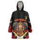 Noble Shriners Wearable Blanket Hoodie Masonic Egyptian Pharaoh Scimitar Emblem
