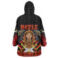 Noble Shriners Wearable Blanket Hoodie Masonic Egyptian Pharaoh Scimitar Emblem