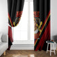 Noble Shriners Window Curtain Masonic Egyptian Pharaoh Scimitar Emblem