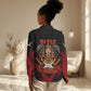 Noble Shriners Women Casual Shirt Masonic Egyptian Pharaoh Scimitar Emblem