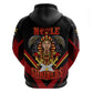 Noble Shriners Zip Hoodie Masonic Egyptian Pharaoh Scimitar Emblem
