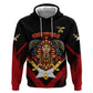 Noble Shriners Zip Hoodie Masonic Egyptian Pharaoh Scimitar Emblem
