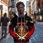 Noble Shriners Zip Hoodie Masonic Egyptian Pharaoh Scimitar Emblem