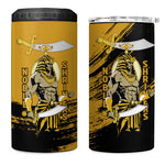 Noble Shriners 4 in 1 Can Cooler Tumbler Egyptian Pharaoh Warrior - Scimitar Sword
