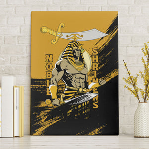 Noble Shriners Canvas Wall Art Egyptian Pharaoh Warrior - Scimitar Sword
