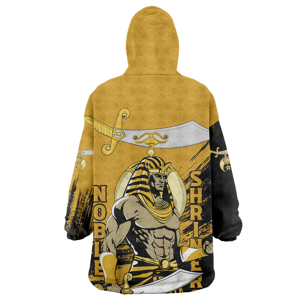Noble Shriners Kid Wearable Blanket Hoodie Egyptian Pharaoh Warrior - Scimitar Sword