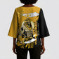 Noble Shriners Kimono Sleeve Blouse Egyptian Pharaoh Warrior - Scimitar Sword