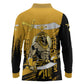Noble Shriners Long Sleeve Polo Shirt Egyptian Pharaoh Warrior - Scimitar Sword