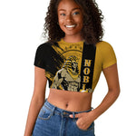 Noble Shriners Raglan Cropped T shirt Egyptian Pharaoh Warrior - Scimitar Sword