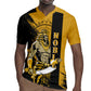 Noble Shriners Rugby Jersey Egyptian Pharaoh Warrior - Scimitar Sword