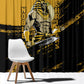 Noble Shriners Window Curtain Egyptian Pharaoh Warrior - Scimitar Sword