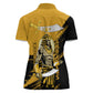 Noble Shriners Women Polo Shirt Egyptian Pharaoh Warrior - Scimitar Sword