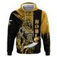 Noble Shriners Zip Hoodie Egyptian Pharaoh Warrior - Scimitar Sword
