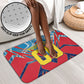 Personalized DR Congo Football Leopard Victory Bathroom Set Congolese Soccer Comic Style