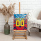 Personalized DR Congo Football Leopard Victory Canvas Wall Art Congolese Soccer Comic Style