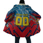 Personalized DR Congo Football Leopard Victory Cloak Congolese Soccer Comic Style