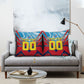 Personalized DR Congo Football Leopard Victory Pillow Cover Congolese Soccer Comic Style