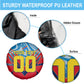 Personalized DR Congo Football Leopard Victory Spare Tire Cover Congolese Soccer Comic Style