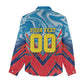 Personalized DR Congo Football Leopard Victory Women Casual Shirt Congolese Soccer Comic Style