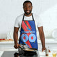 Personalized DR Congo Football Leopard GOAL Apron Congolese Football Champion - Dynamic Halftone Soccer Style
