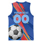 Personalized DR Congo Football Leopard GOAL Basketball Jersey Congolese Football Champion - Dynamic Halftone Soccer Style