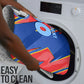 Personalized DR Congo Football Leopard GOAL Bathroom Set Congolese Football Champion - Dynamic Halftone Soccer Style