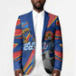 Personalized DR Congo Football Leopard GOAL Blazer Congolese Football Champion - Dynamic Halftone Soccer Style
