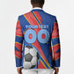 Personalized DR Congo Football Leopard GOAL Blazer Congolese Football Champion - Dynamic Halftone Soccer Style