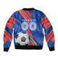 Personalized DR Congo Football Leopard GOAL Bomber Jacket Congolese Football Champion - Dynamic Halftone Soccer Style