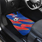 Personalized DR Congo Football Leopard GOAL Car Mats Congolese Football Champion - Dynamic Halftone Soccer Style
