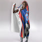 Personalized DR Congo Football Leopard GOAL Hooded Blanket Congolese Football Champion - Dynamic Halftone Soccer Style