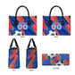 Personalized DR Congo Football Leopard GOAL Leather Bag Congolese Football Champion - Dynamic Halftone Soccer Style