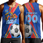 Personalized DR Congo Football Leopard GOAL Men Tank Top Congolese Football Champion - Dynamic Halftone Soccer Style