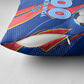 Personalized DR Congo Football Leopard GOAL Pillow Cover Congolese Football Champion - Dynamic Halftone Soccer Style