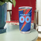 Personalized DR Congo Football Leopard GOAL Tumbler Cup Congolese Football Champion - Dynamic Halftone Soccer Style