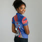 Personalized DR Congo Football Leopard GOAL Women Polo Shirt Congolese Football Champion - Dynamic Halftone Soccer Style