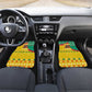 Guinea Christmas Car Mats Santa Chimpanzee Heart Hands and Snowflake - African Pride