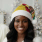 Guinea Christmas Santa Hat Santa Chimpanzee Heart Hands and Snowflake - African Pride