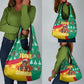 Guinea Christmas Grocery Bag Santa Chimpanzee Heart Hands and Snowflake - African Pride