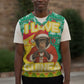 Guinea Christmas Knitted V-Neck Vest Santa Chimpanzee Heart Hands and Snowflake - African Pride
