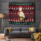 Guinea Christmas Tapestry Festive Dove String Lights and Red Black Holiday - African Pride
