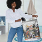 Black History Fight Like A Girl Laundry Basket African Feminist Icons and Bold Retro Art Style - African Pride