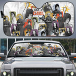 Black History Fight Like A Girl Auto Sun Shade African Feminist Icons and Bold Retro Art Style - African Pride