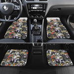 Black History Fight Like A Girl Car Mats African Feminist Icons and Bold Retro Art Style - African Pride