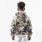 Black History Fight Like A Girl Kid Hoodie African Feminist Icons and Bold Retro Art Style - African Pride