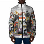 Black History Fight Like A Girl Padded Jacket African Feminist Icons and Bold Retro Art Style - African Pride