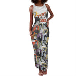 Black History Fight Like A Girl Tank Maxi Dress African Feminist Icons and Bold Retro Art Style - African Pride