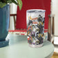 Black History Fight Like A Girl Tumbler Cup African Feminist Icons and Bold Retro Art Style - African Pride